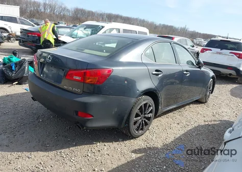 2006 Lexus Is 250 z USA, uszkodzony, nr VIN JTHCK262865005663